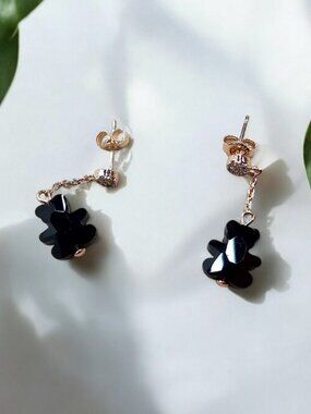 BLACKPINK JENNY'S CUTE SILVER EARRING
